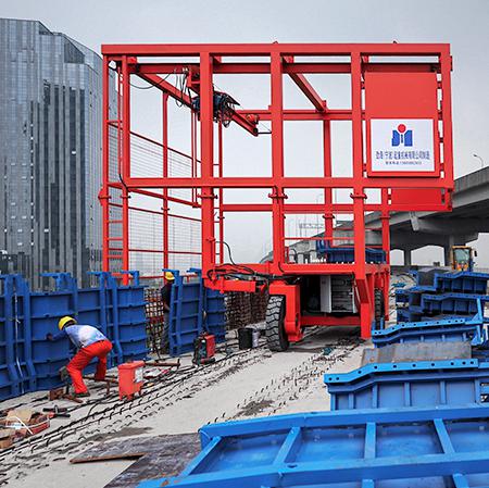 勁海JHQZ-MB01防撞墻模板施工車 高架與地鐵工程的移動式高效作業平臺